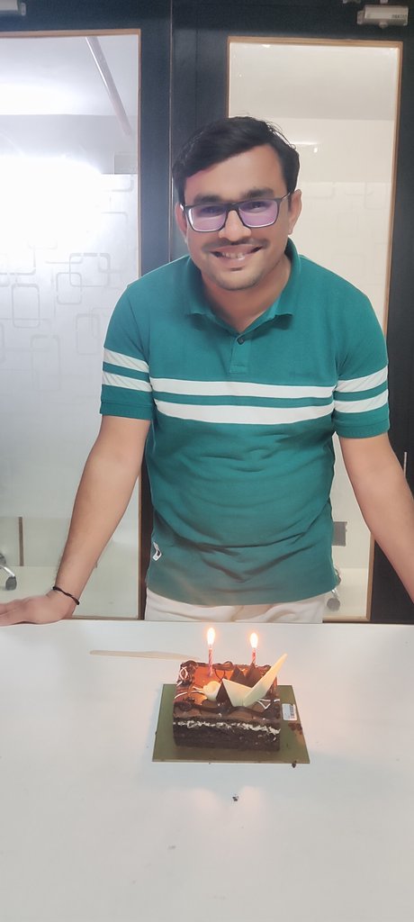 Ocius_Technologies_employee_Lalji_Birthday_party